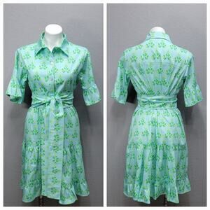 SUSAN ALBRIGHT HAPPY PLACES WAVERLY DRESS, SIZE S